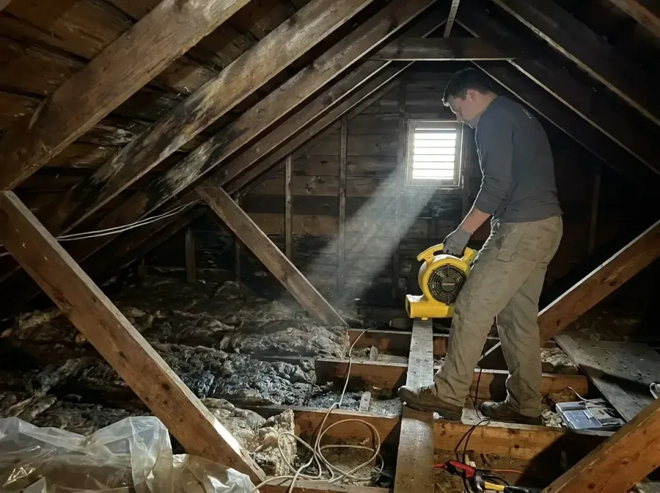attic-water-damage-drying-proc-007 — frequently asked questions, Emergency Water Extraction & 24/7 Flood Response in Oatfiel…